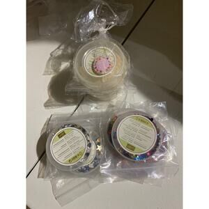 Stampin' Up HUGE SEQUIN button ASSORTMENT Embellishments Sequins stars New